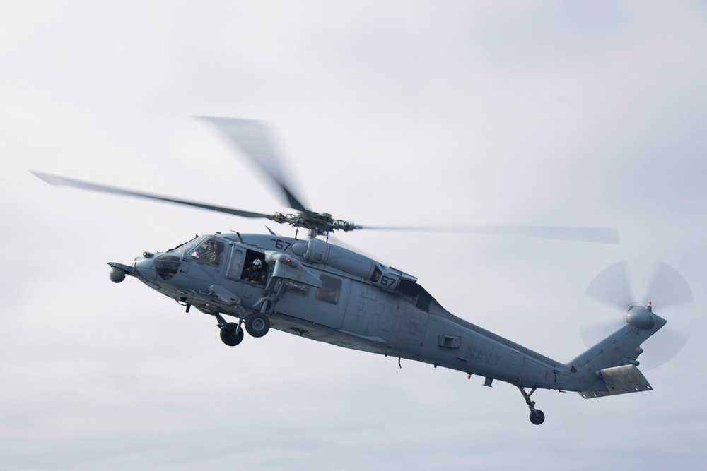 Flight Operations on USS Makin Island