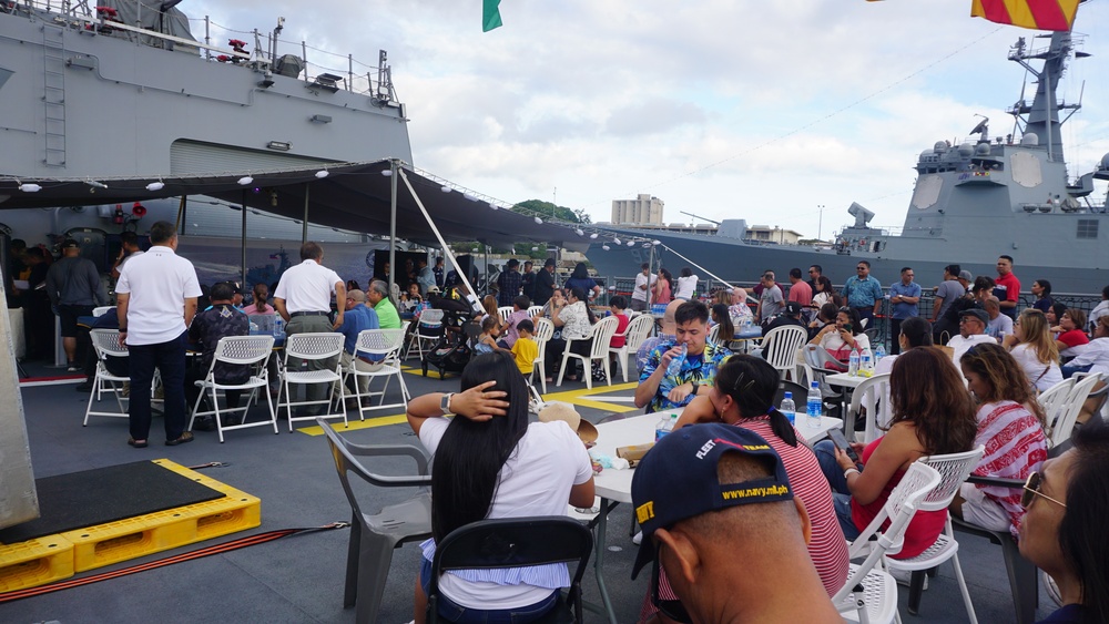 BRP Antonio Luna hosts FilCom for 4th of July celebration in Hawaii
