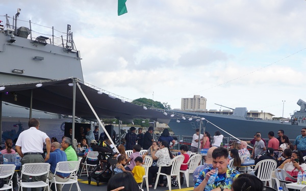 BRP Antonio Luna hosts FilCom for 4th of July celebration in Hawaii