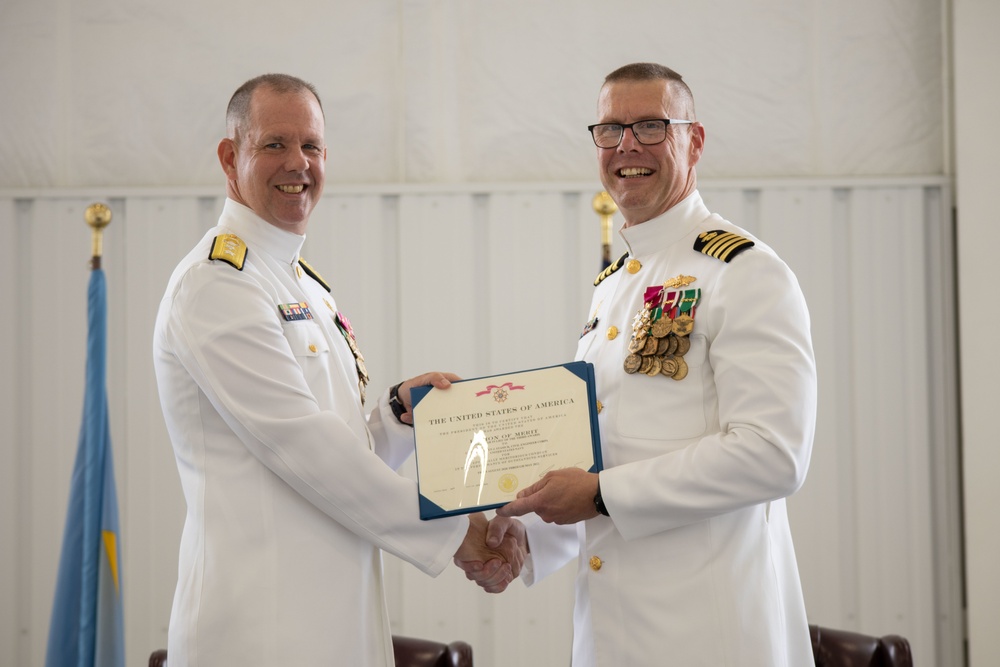 Stiles Takes Command of OICC Marine Corps Marianas