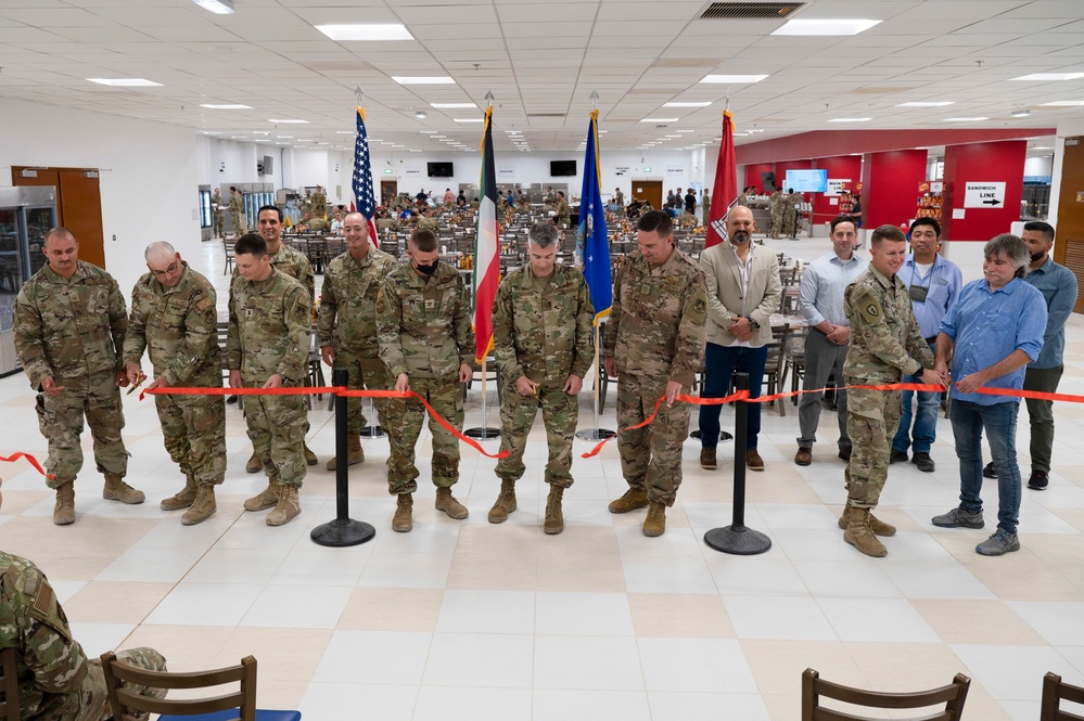 Renovated dining facility opens at Ali Al Salem Air Base