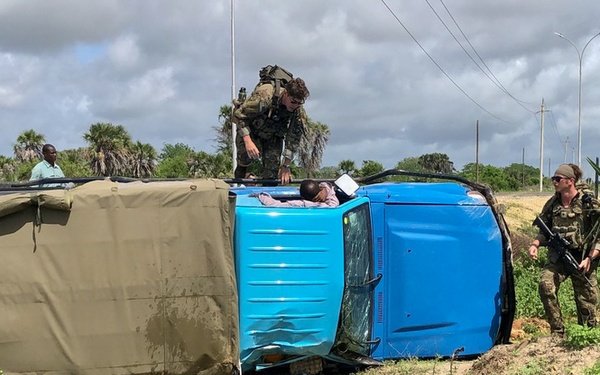 U.S. Soldiers saves lives in Kenya