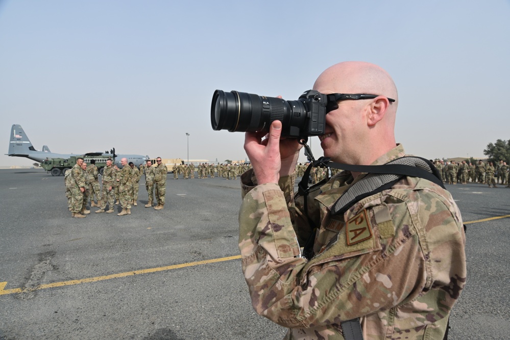 386th AEW PA highlights decisive combat power through their lenses