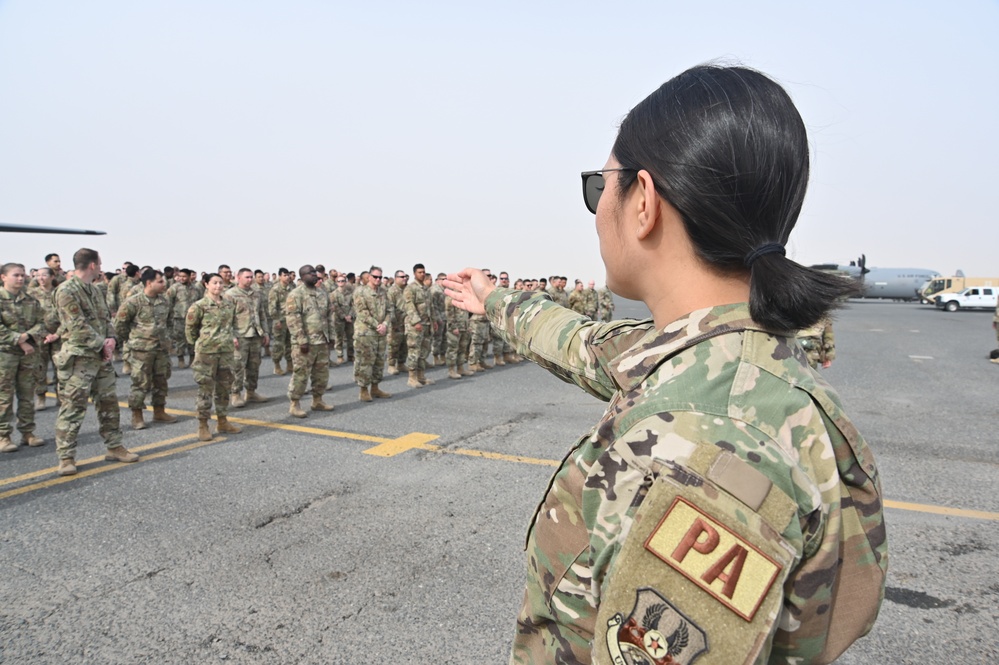 386th AEW PA highlights decisive combat power through their lenses