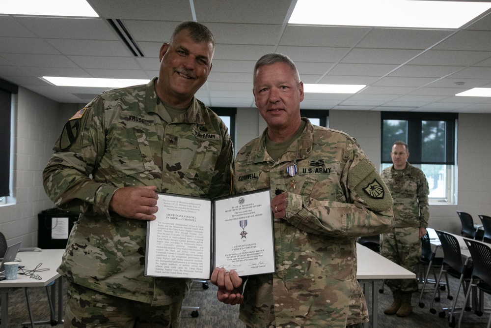 National Guard Leader awarded Minnesota Distinguished Service Medal