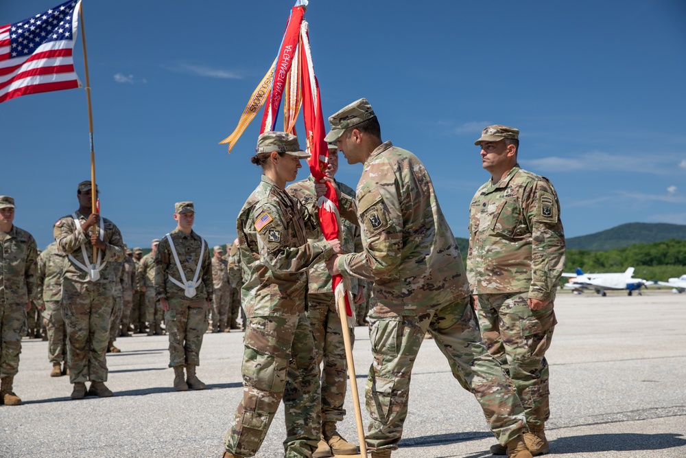 Vermont’s 572nd Brigade Engineer Battalion Celebrates New Commander