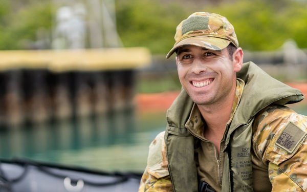 Perth Australian Army Reservist Bolters Amphibious Force for RIMPAC 22