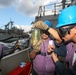 USS Cole Conducts a replenishment at sea with USNS Supply