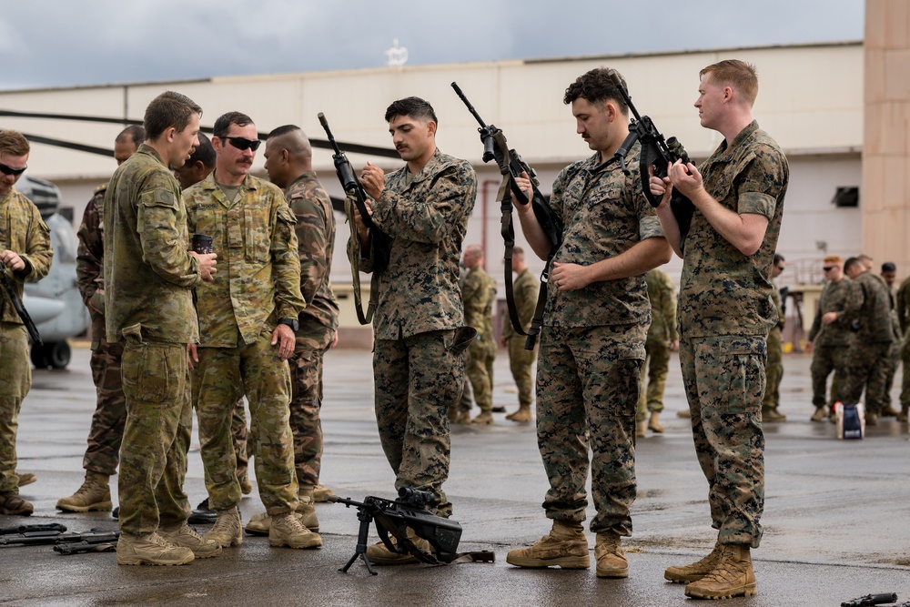 Multi-National Weapons Familiarization RIMPAC 22