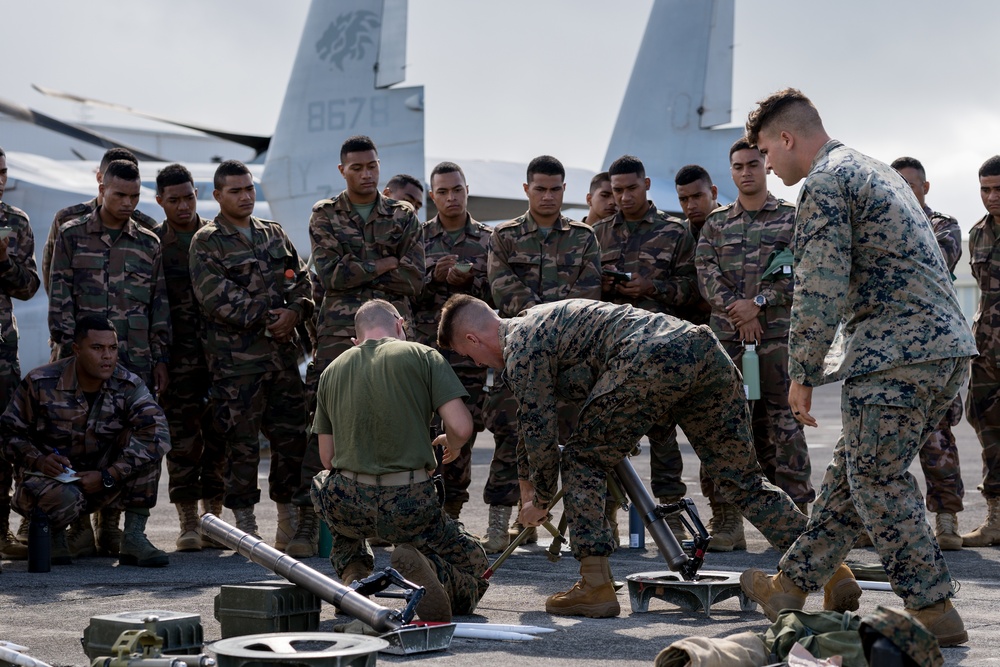 Multi-National Weapon Familiarization RIMPAC 22