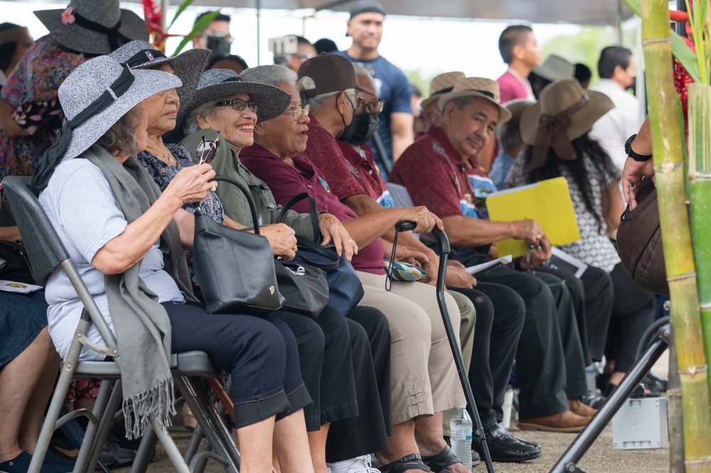 The village of Barrigada comes together for the Kålaguak Memorial ceremony