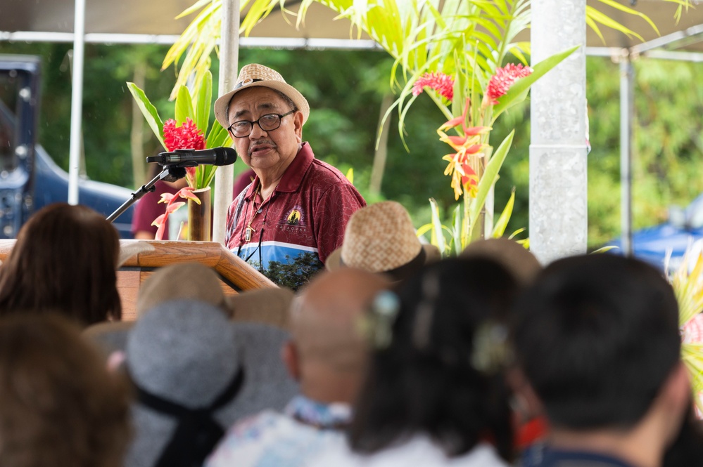 The village of Barrigada comes together for the Kålaguak Memorial ceremony