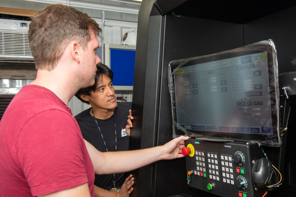 USS Essex First Ship to Participate in Naval Postgraduate School 3D Printer Research