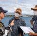 Multi-national partners tour HMAS Supply