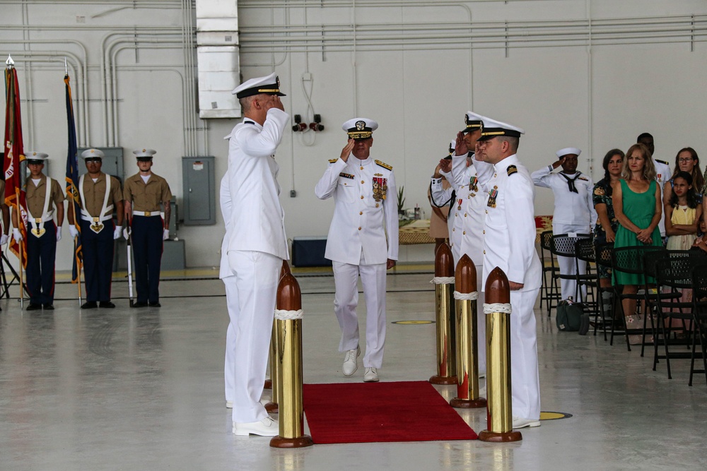 OICC Marine Corps Marianas Change of Command