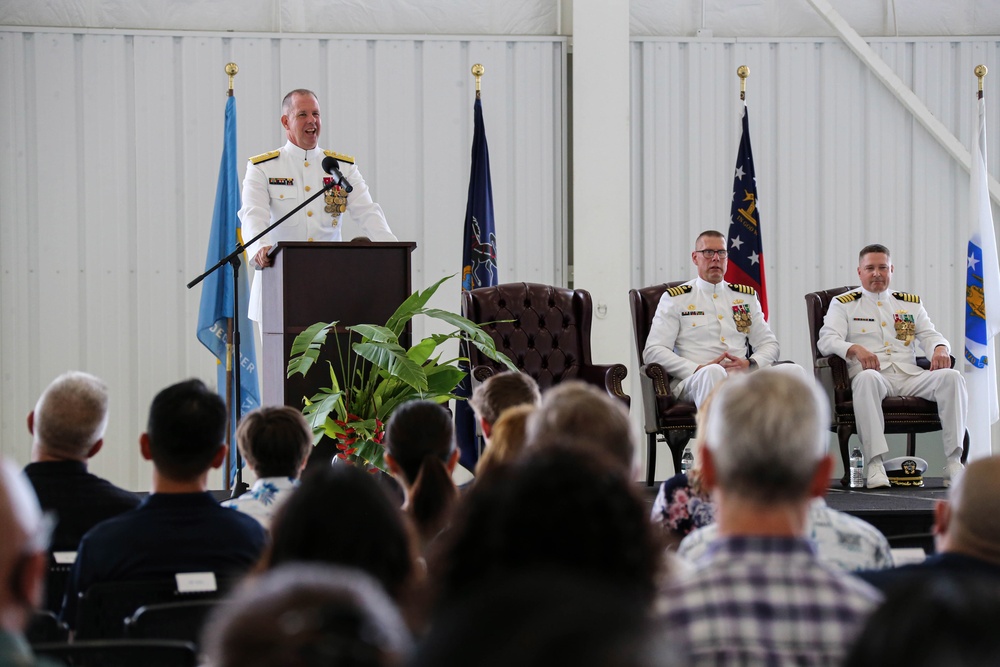 OICC Marine Corps Marianas Change of Command