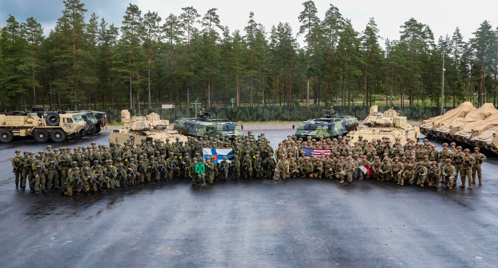 Finnish Train Infantry Tactics To 4-10 Cav Scouts