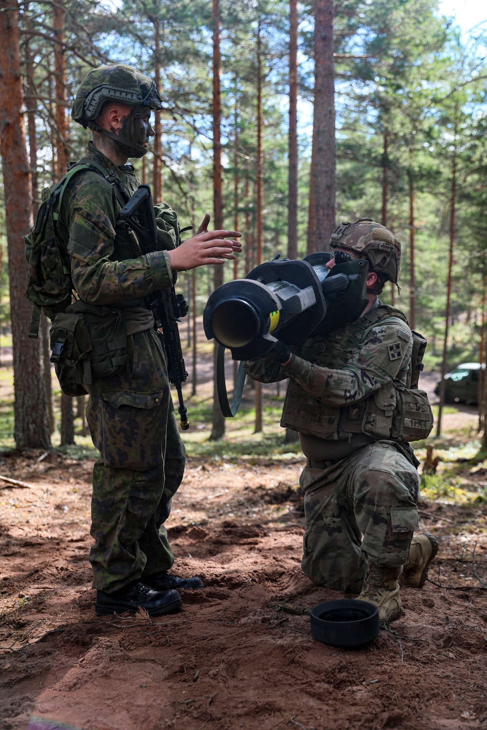 Finnish Train Infantry Tactics To 4-10 Cav Scouts