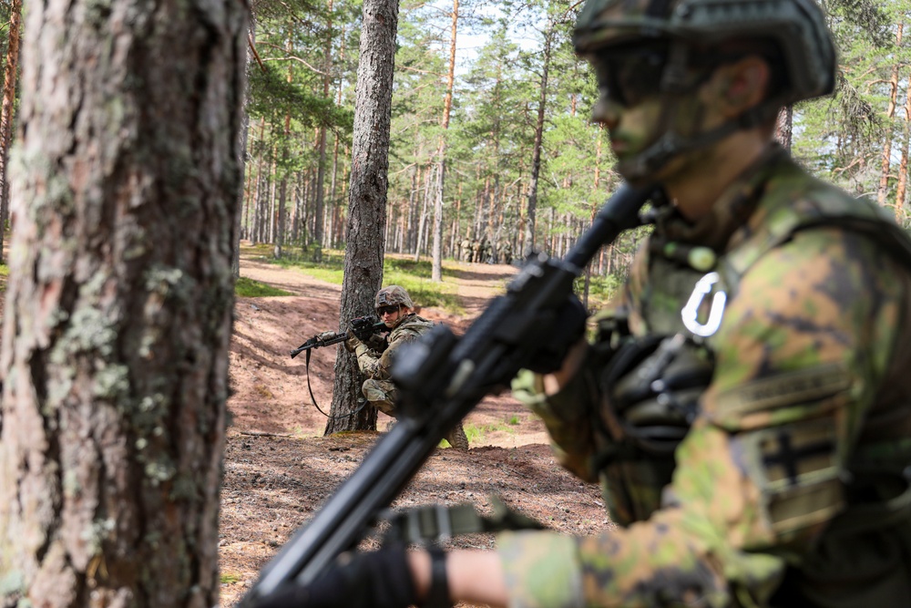 Finnish Train Infantry Tactics To 4-10 Cav Scouts