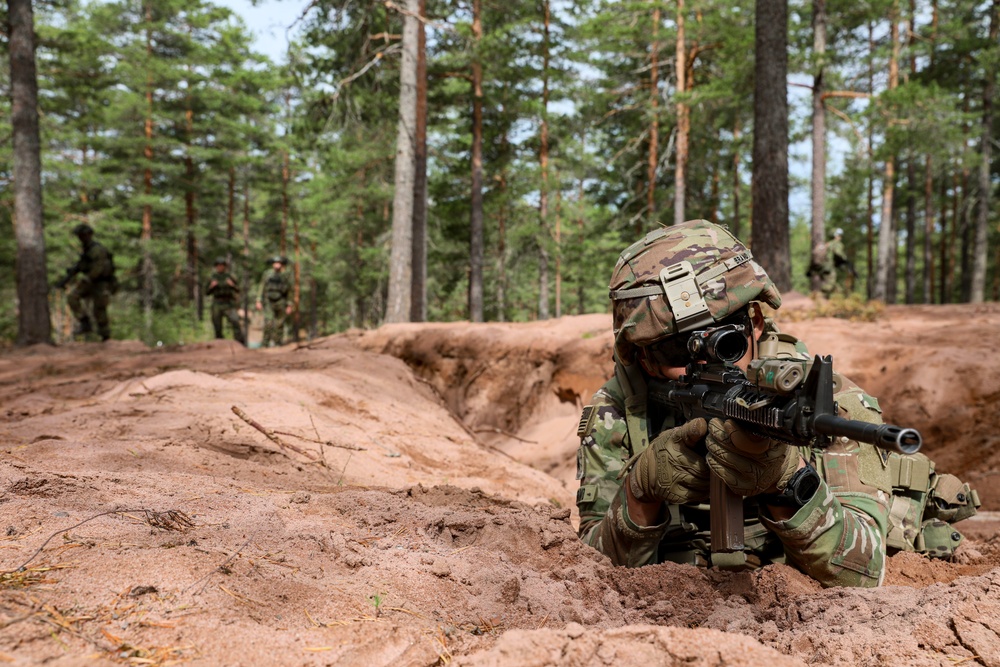 Finnish Train Infantry Tactics To 4-10 Cav Scouts