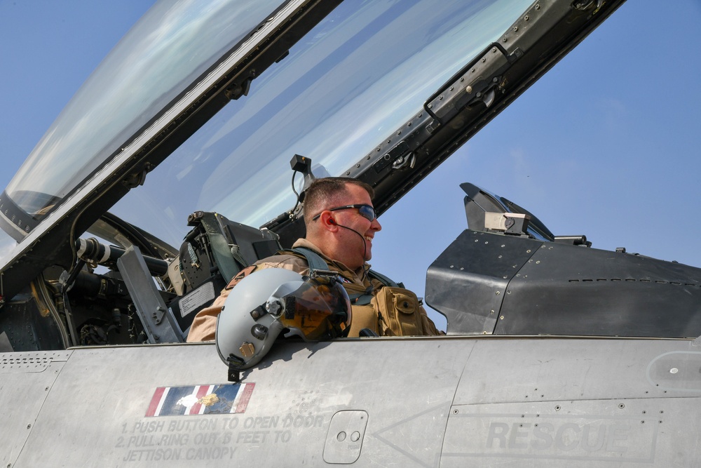 179th Expeditionary Fighter Squadron deploys to Egypt in support of Agile Phoenix 22 [Image 2 of 11]