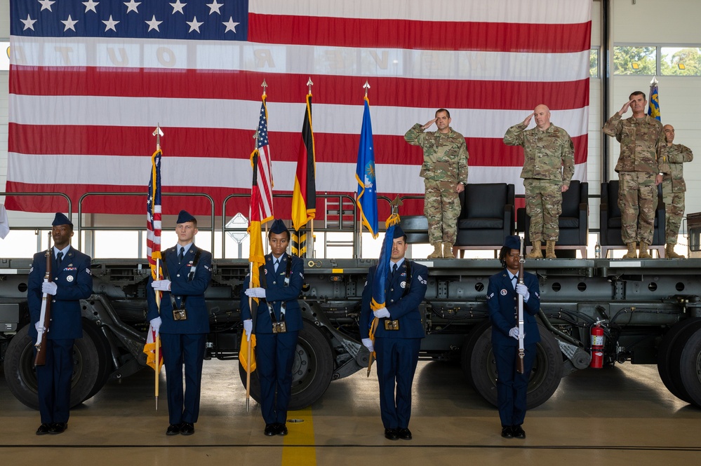 435 CRG welcomes new commander