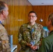 USAFE-AFAFRICA space forces director participates in a key leader engagement during Real Thaw 22