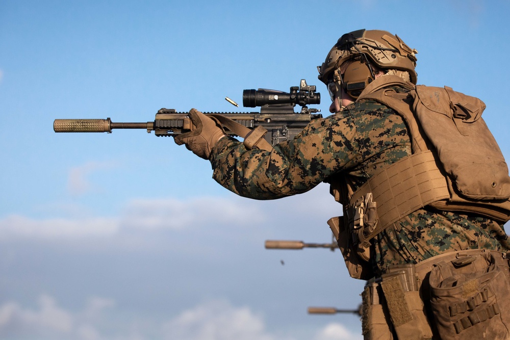 22nd Marine Expeditionary Unit Conducts Live-Fire Exercise Aboard USS Kearsarge