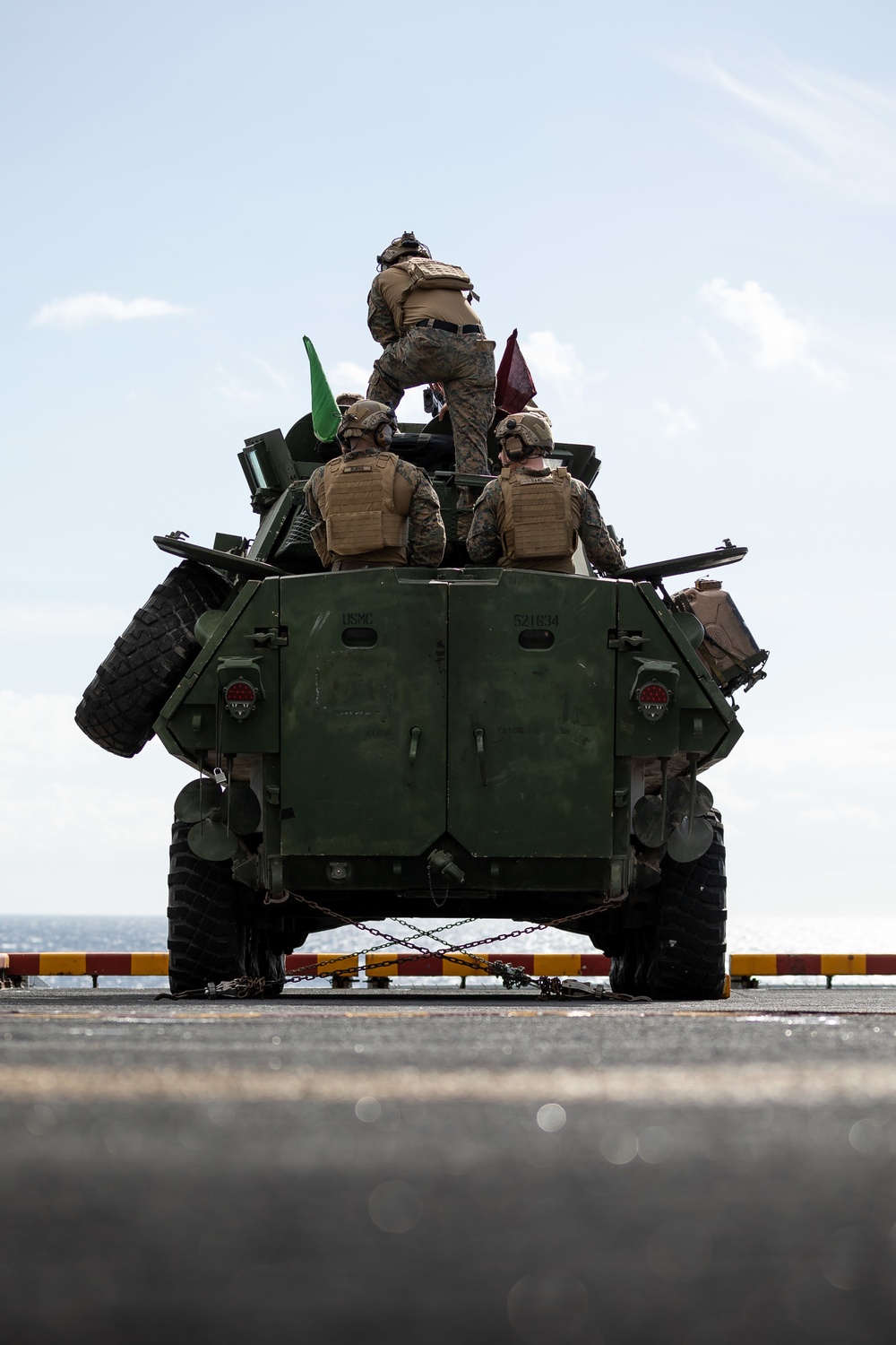 22nd Marine Expeditionary Unit Conducts Live-Fire Exercise Aboard USS Kearsarge