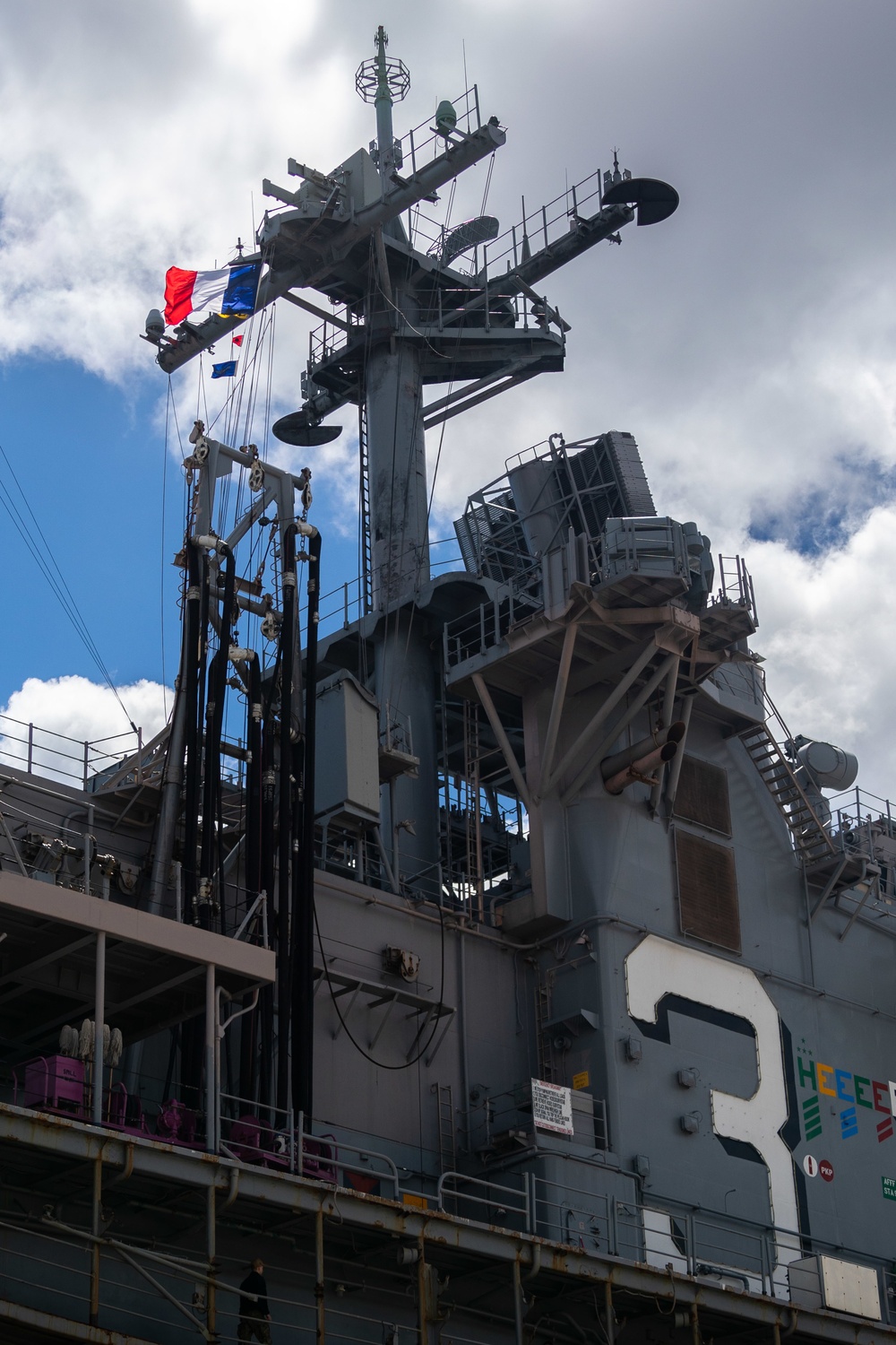 Kearsarge is in Port in Brest, France for Mid-Deployment Voyage Repairs