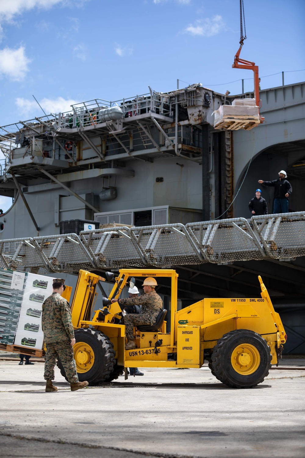 Kearsarge is in Port in Brest, France for Mid-Deployment Voyage Repairs