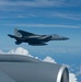 The 914th ARW refuels the 159th FW F-15 Eagles