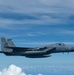 The 914th ARW refuels the 159th FW F-15 Eagles