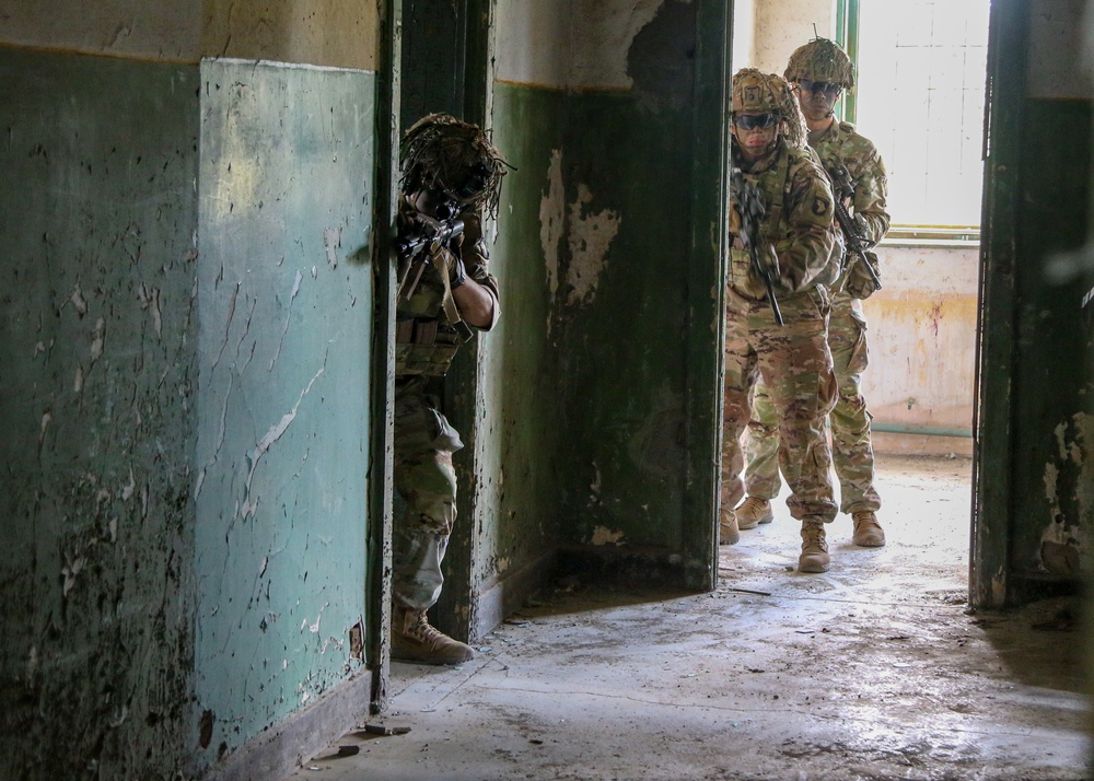 101st Soldiers conduct Battle Drills