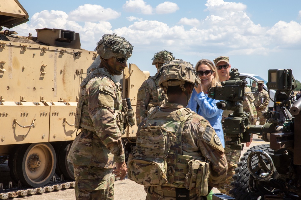 Ambassador Julianne Smith visits Mihail Kogălniceanu Air Base, Romania