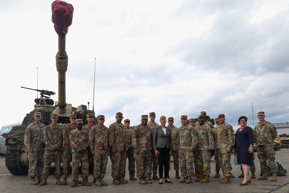 CODEL Baldwin visits FOS Adazi