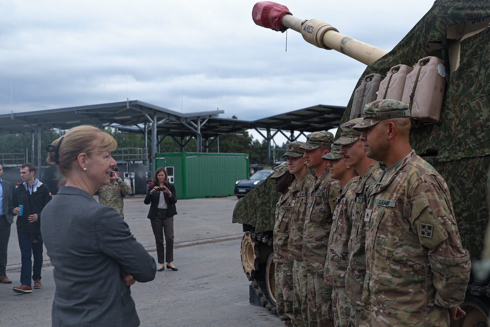 CODEL Baldwin visits FOS Adazi