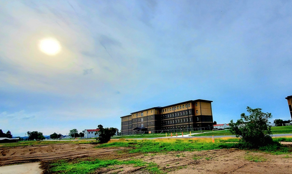 Fort McCoy’s FY 2020-funded barracks project surpasses 90 percent complete