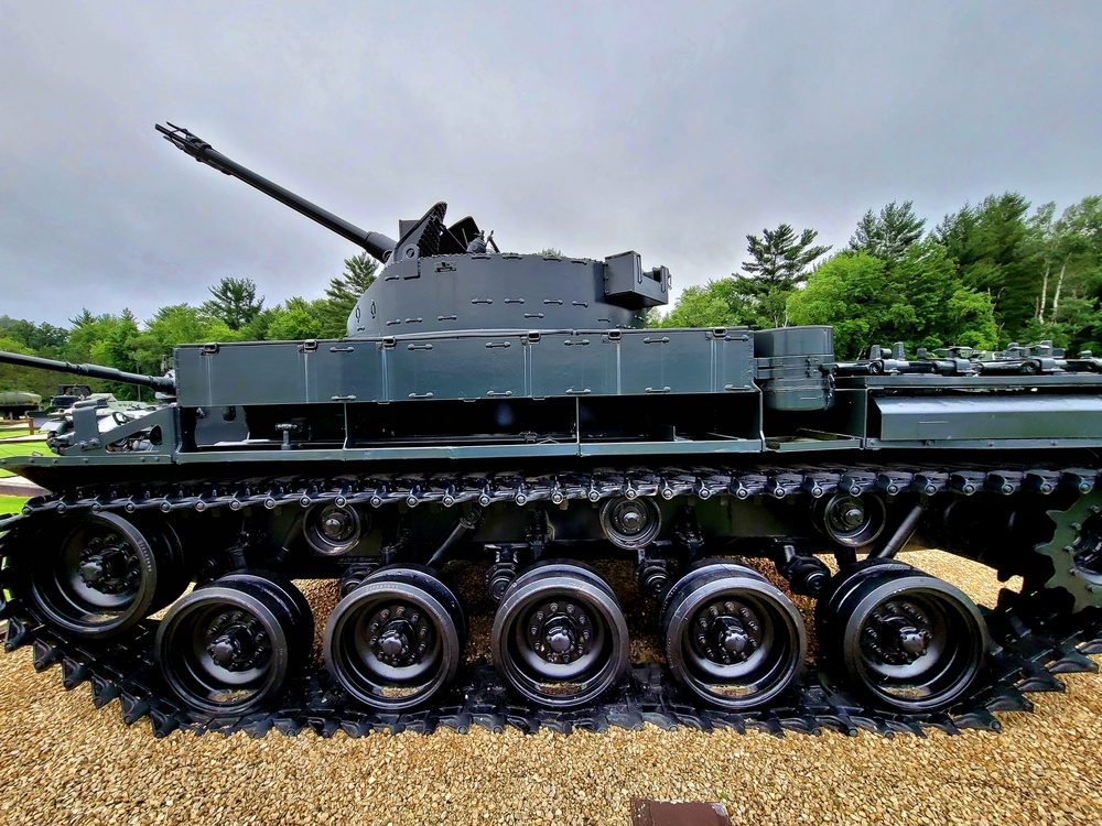 Fort McCoy's Equipment Park in historic Commemorative Area