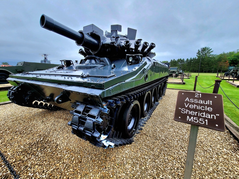 Fort McCoy's Equipment Park in historic Commemorative Area