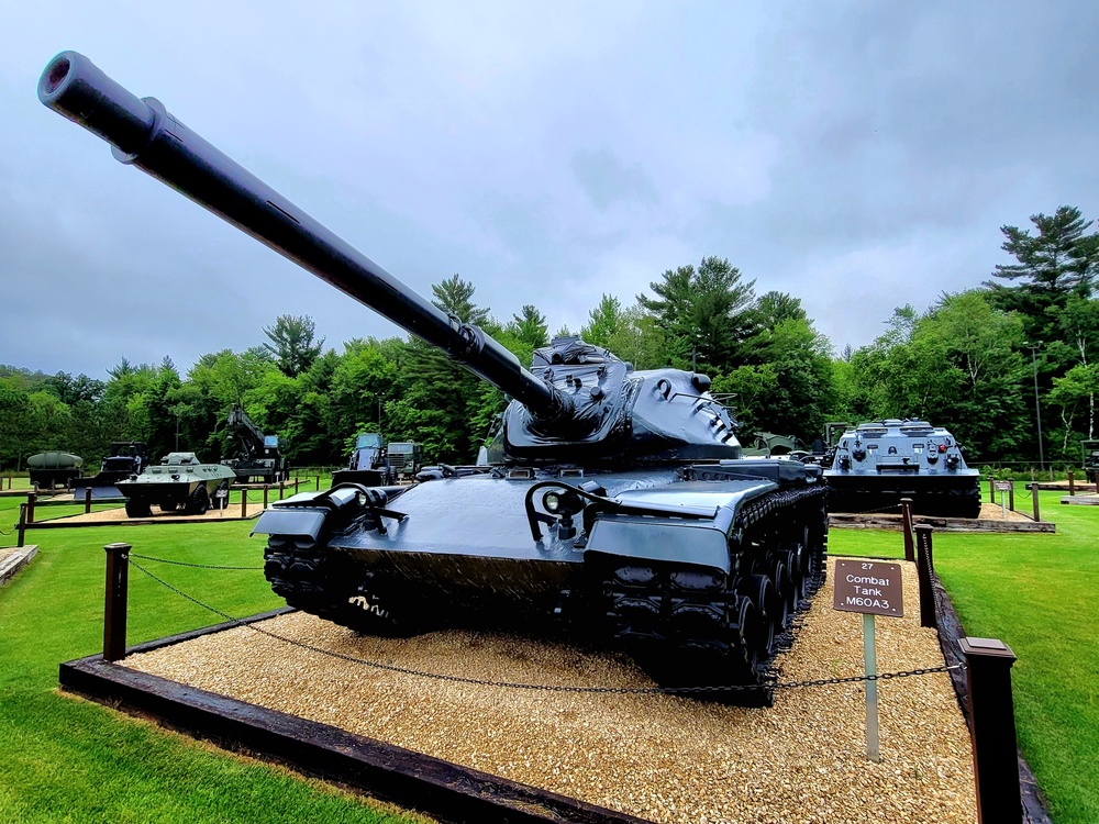 Fort McCoy's Equipment Park in historic Commemorative Area