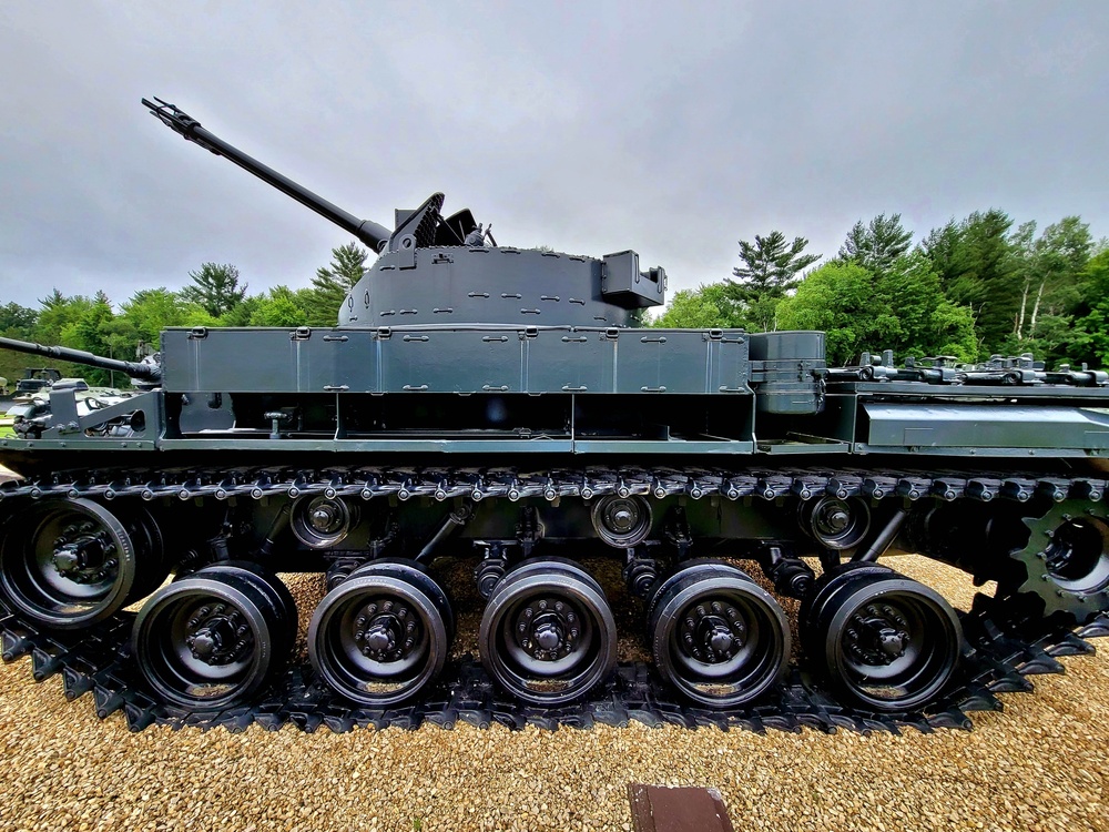 Fort McCoy's Equipment Park in historic Commemorative Area