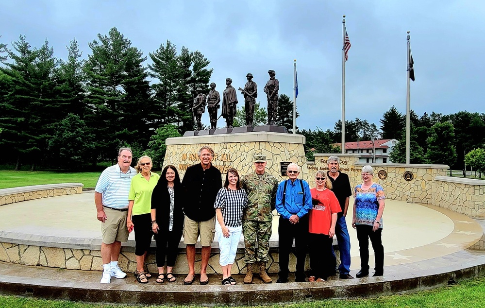 McCoy family descendants visit Army installation with their namesake