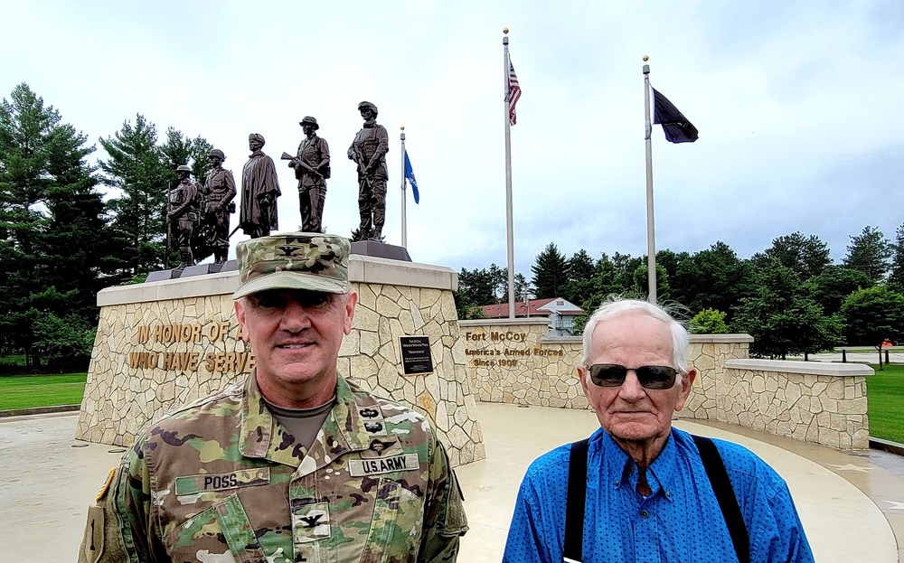 McCoy family descendants visit Army installation with their namesake