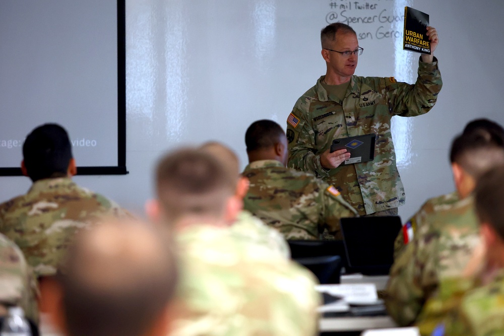 40th Infantry Division kicks off Urban Operations Planner Course