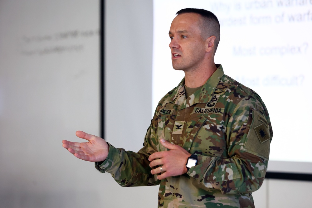 40th Infantry Division kicks off Urban Operations Planner Course