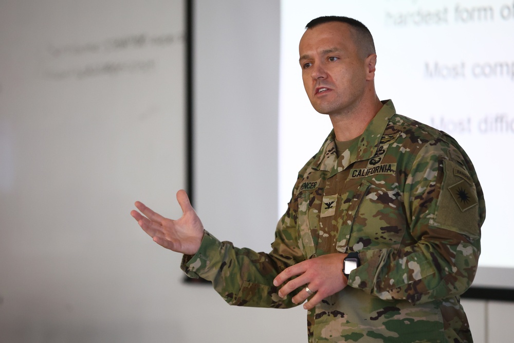 40th Infantry Division kicks off Urban Operations Planner Course