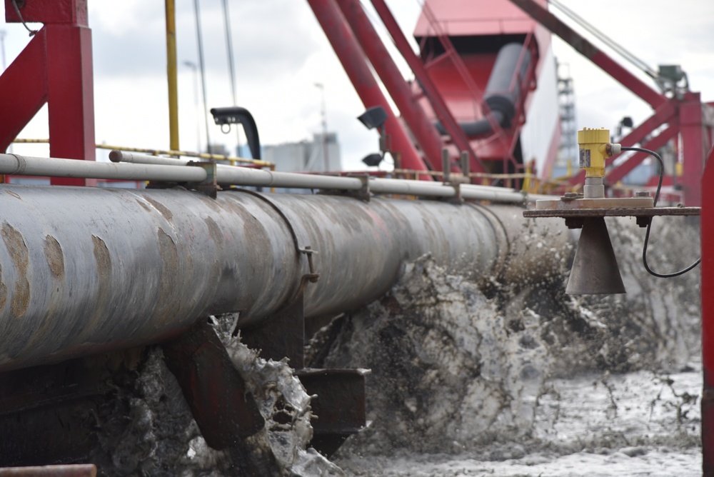 Army Engineers dredge the Port of Alaska