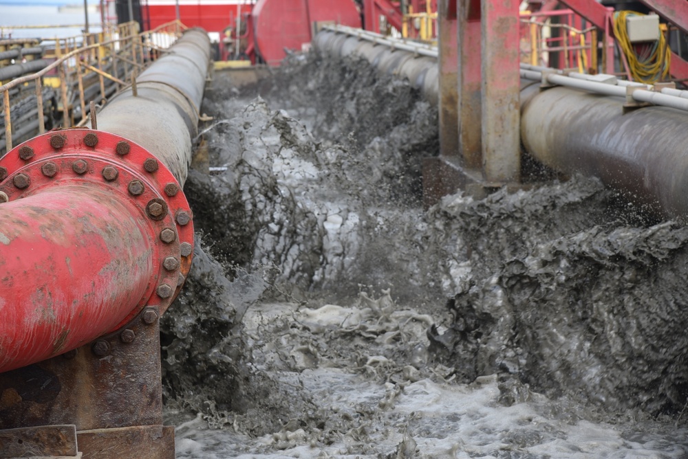 Army Engineers dredge the Port of Alaska