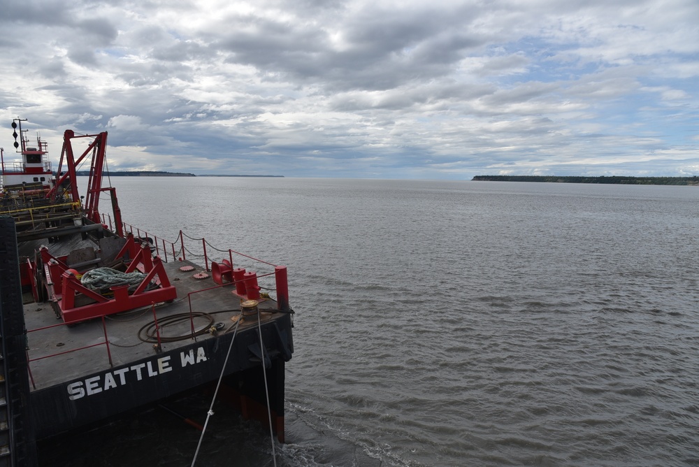 Army Engineers dredge the Port of Alaska